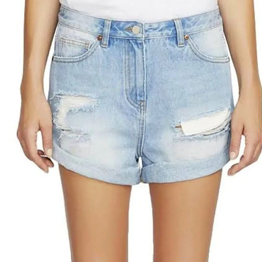 Camilla And Marc Delphine Denim Shorts 26 - Picture 2 of 7